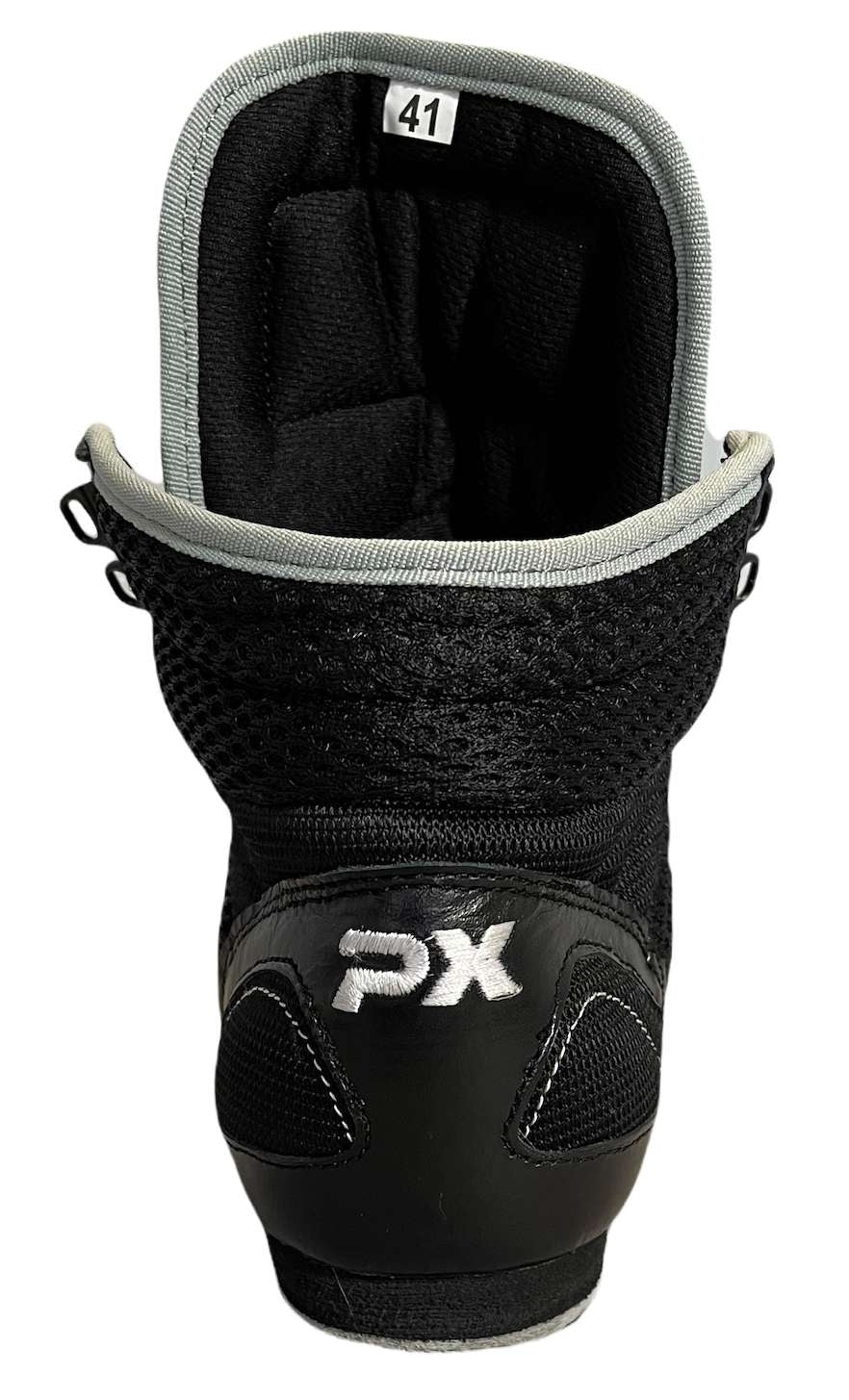 PX Box Schuhe, schwarz-grau mit Mesh