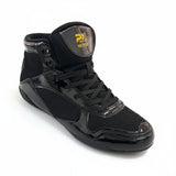 LEGACY Boxschuhe schwarz - Kunstleder-Mesh - mit profilierter Gummisohle