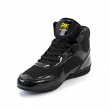 LEGACY Boxschuhe schwarz - Kunstleder-Mesh - mit profilierter Gummisohle