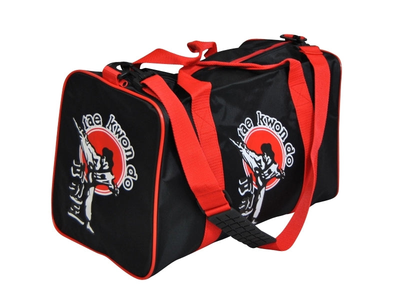 Sporttasche TAEKWONDO 48 x 23 x 28 cm - Nylon - mit Kampfsport-Druck