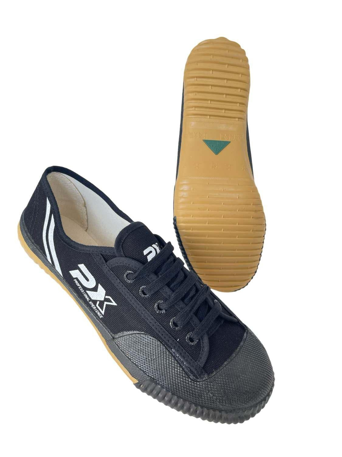 Wushu Schuh schwarz - Segeltuch