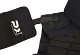 Trainingsweste für Stockkampf schwarz - aus Vinyl - Kobudo, Selbstverteidigung