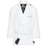 BJJ Anzug Legacy weiß - Brazilian Jiu Jitsu - Hose mit Schürbund, vorgewaschen