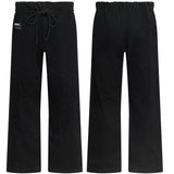 BJJ Anzug Legacy schwarz - Brazilian Jiu Jitsu - Hose mit Schürbund, vorgewaschen