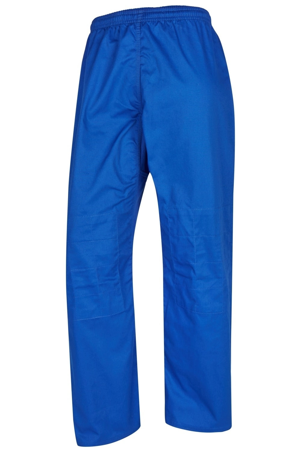 Judo Hose blau - 8 oz Baumwolle - mit Gummibund und Knieverstärkung