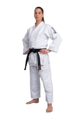 Aikido Anzug weiß mit Bestickung 450g - Baumwolle Gi