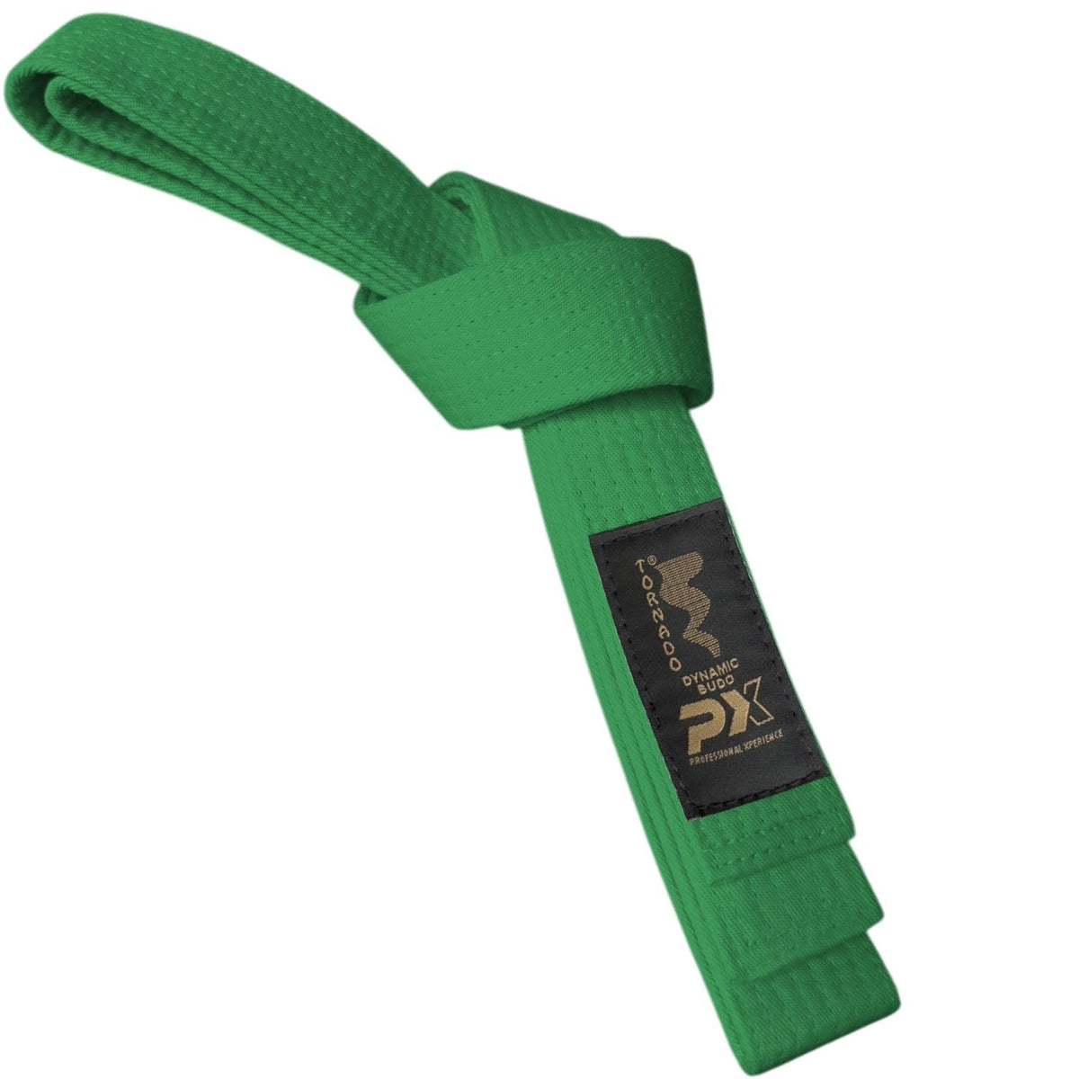 Kampfsportgürtel Grün - Budogürtel 4 cm breit, 200 bis 330 cm 8-fach gesteppt