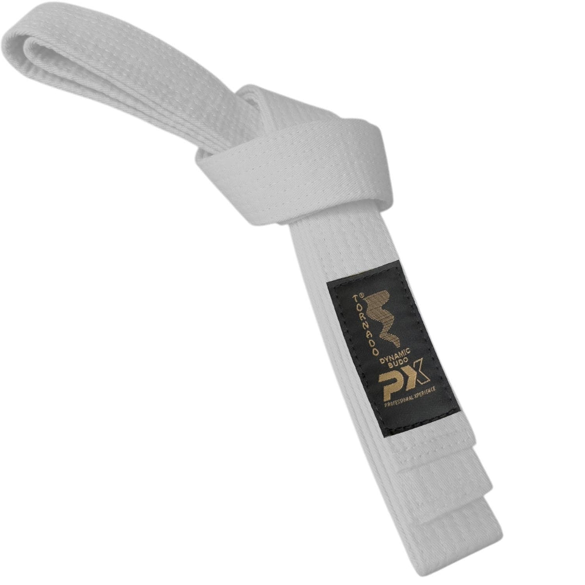 Kampfsportgürtel Weiß - Budogürtel 4 cm breit, 200 bis 330 cm 8-fach gesteppt