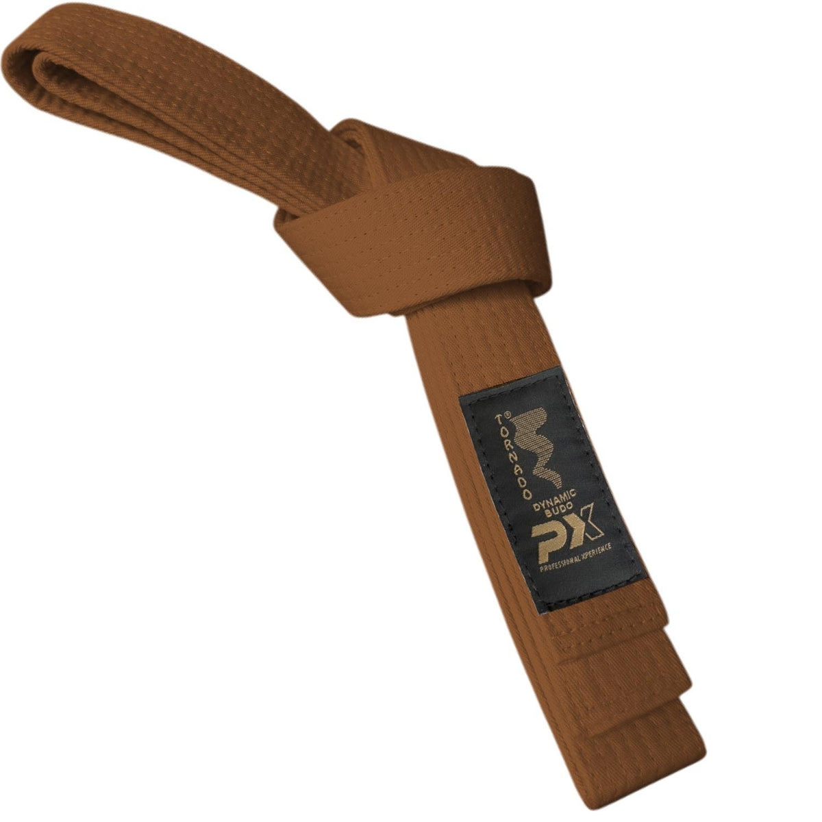 Kampfsportgürtel Braun - Budogürtel 4 cm breit, 200 bis 330 cm 8-fach gesteppt