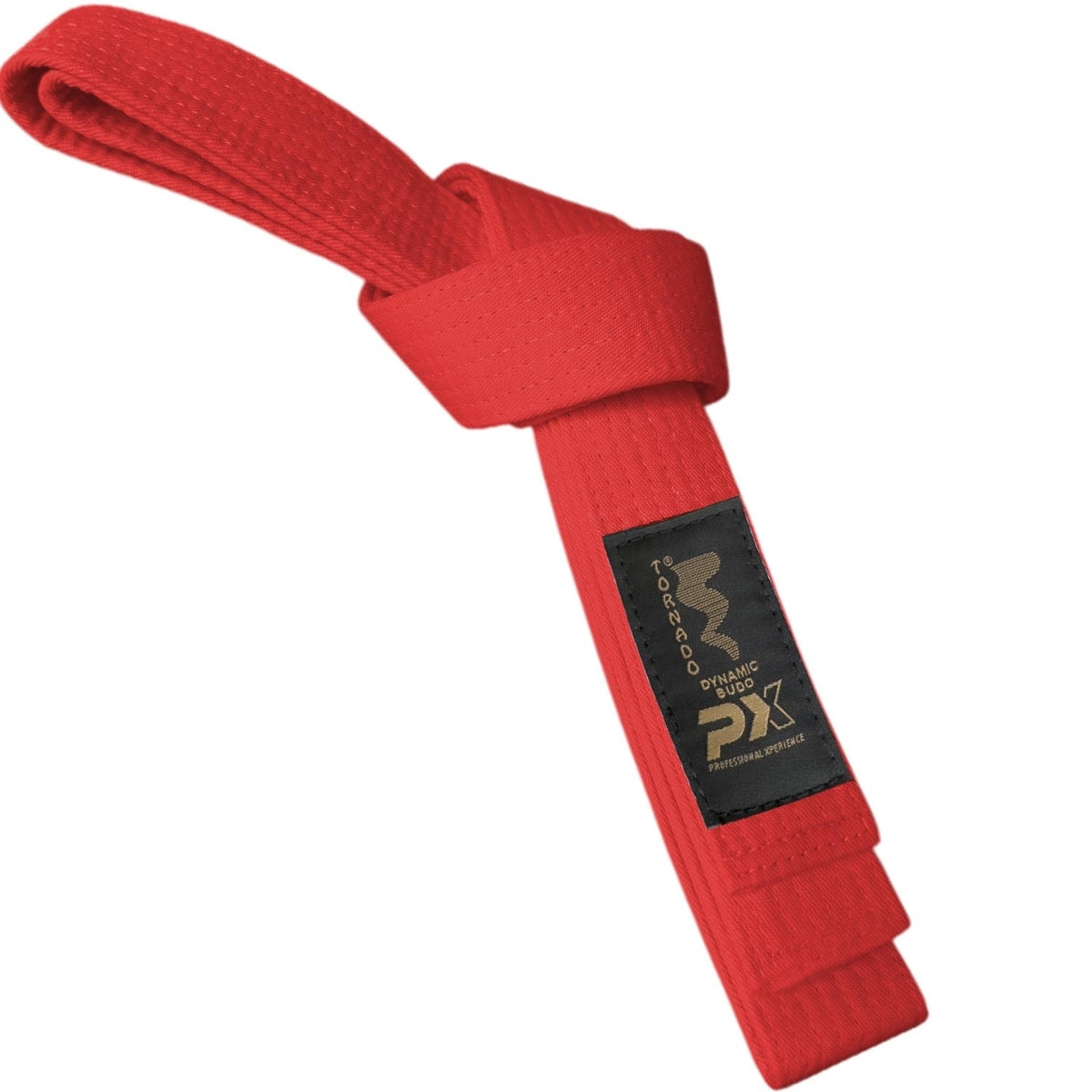 Kampfsportgürtel Rot - Budogürtel 4 cm breit, 200 bis 330 cm 8-fach gesteppt