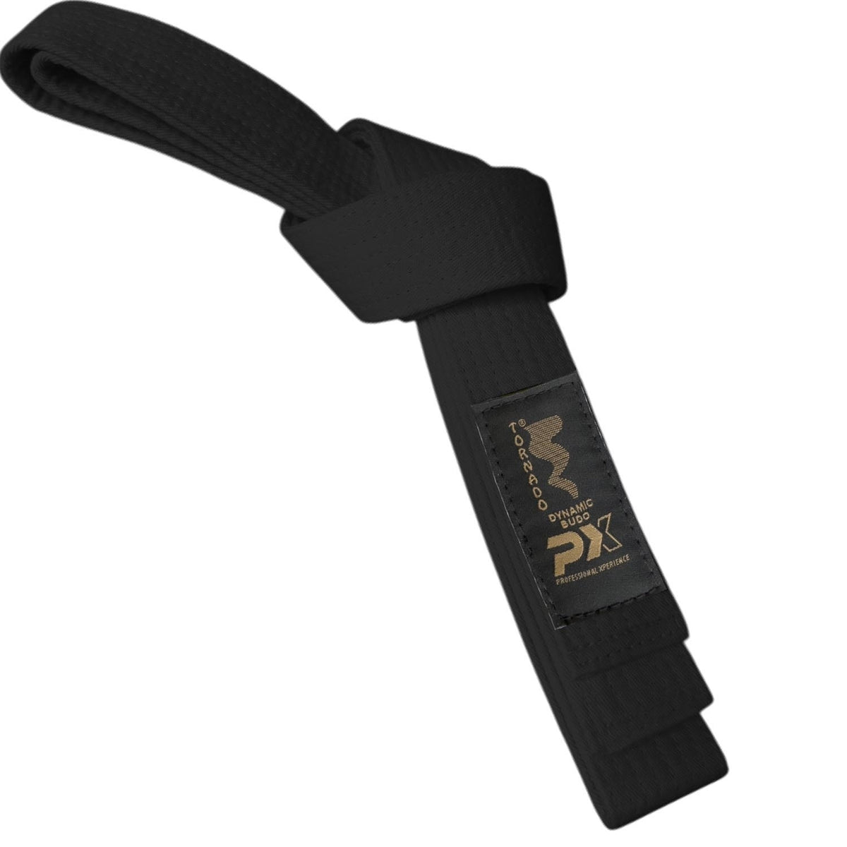 Kampfsportgürtel Schwarz - Budogürtel 5 cm breit, 260 bis 330 cm 8-fach gesteppt