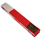 Großmeister-Gürtel rot-weiß - 5 cm breit