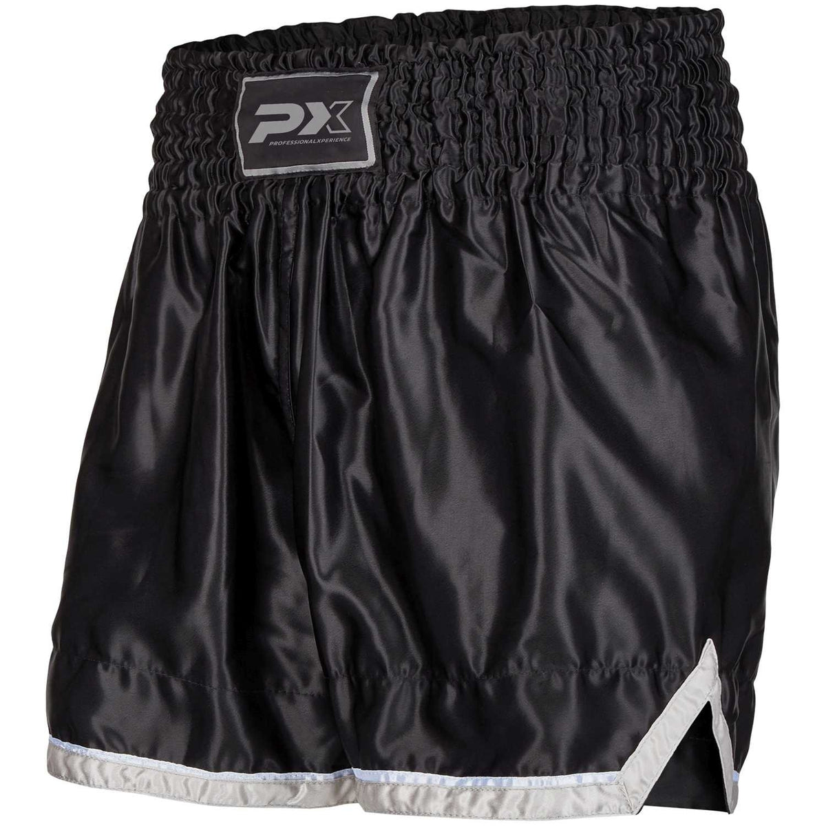 Muay Thai Shorts schwarz-grau