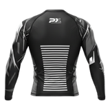 LEGACY X Rashguard langarm schwarz-grau