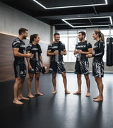 LEGACY X Rashguard langarm schwarz-grau