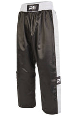 Satinhose TOPFIGHT, schwarz-weiß - Satin - mit Gummibund