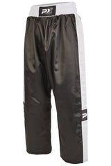 Satinhose TOPFIGHT, schwarz-weiß - Satin - mit Gummibund