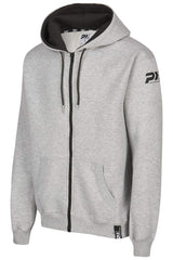 PX Zip Hoodie grau-schwarz - Mischgewebe