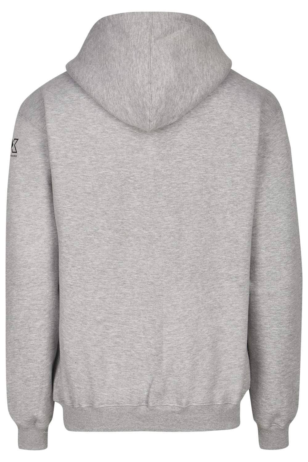 PX Zip Hoodie grau-schwarz - Mischgewebe