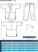 Taekwondo Dobok Ribbed weiß - Mischgewebe - mit V-Revers und Gürtel
