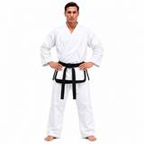Taekwondo Anzug Meister-Dobok Traditional weiß-schwarz
