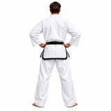 Taekwondo Anzug Meister-Dobok Traditional weiß-schwarz