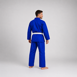 PX Kampfsport Anzug Blau - Color Edition V-Revers 8 oz