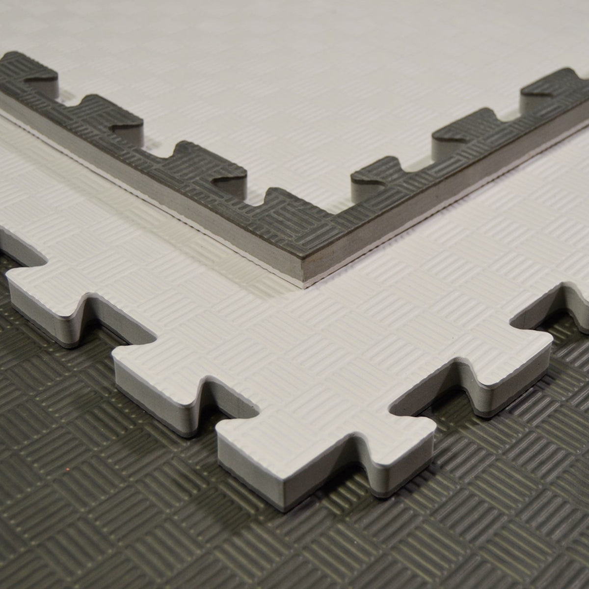 Kampfsportmatten schwarz -grau 100x100x2cm