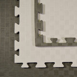 Kampfsportmatten schwarz -grau 100x100x2cm