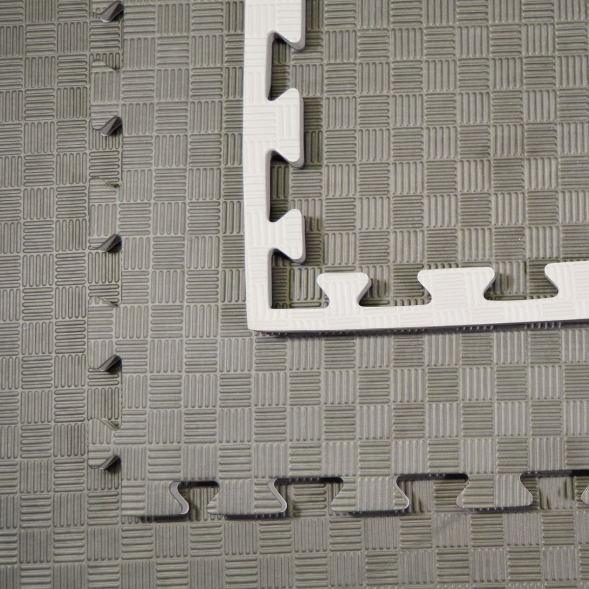 Kampfsportmatten schwarz -grau 100x100x2cm