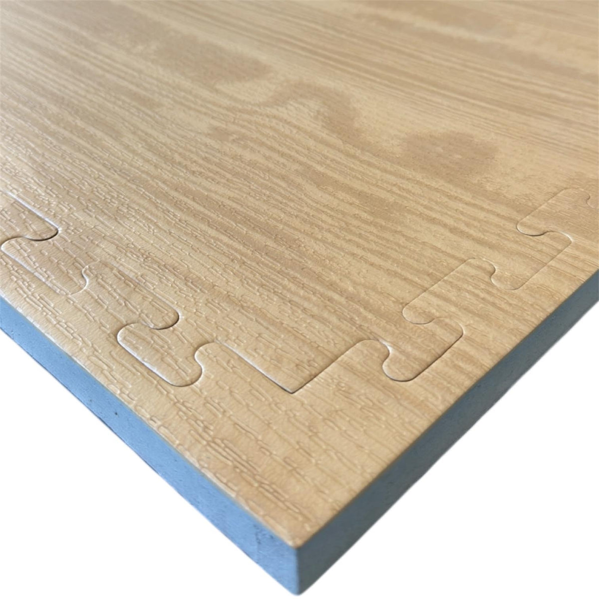 Kampfsportmatten Holzoptik-schwarz 100 x 100 x 2,5cm