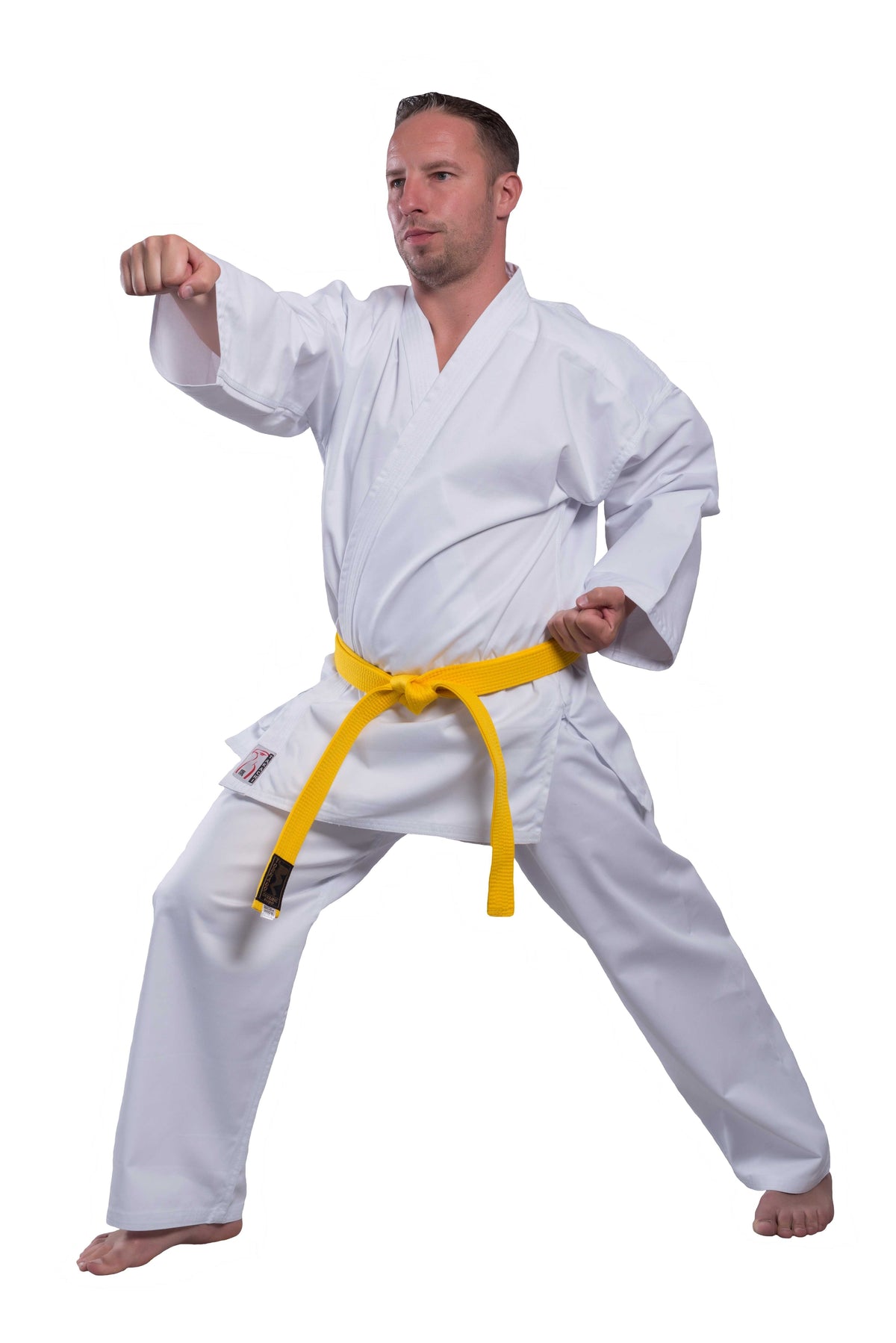 Karateanzug Takachi Allrounder Gi 10 oz weiß - Baumwolle - vorgewaschen