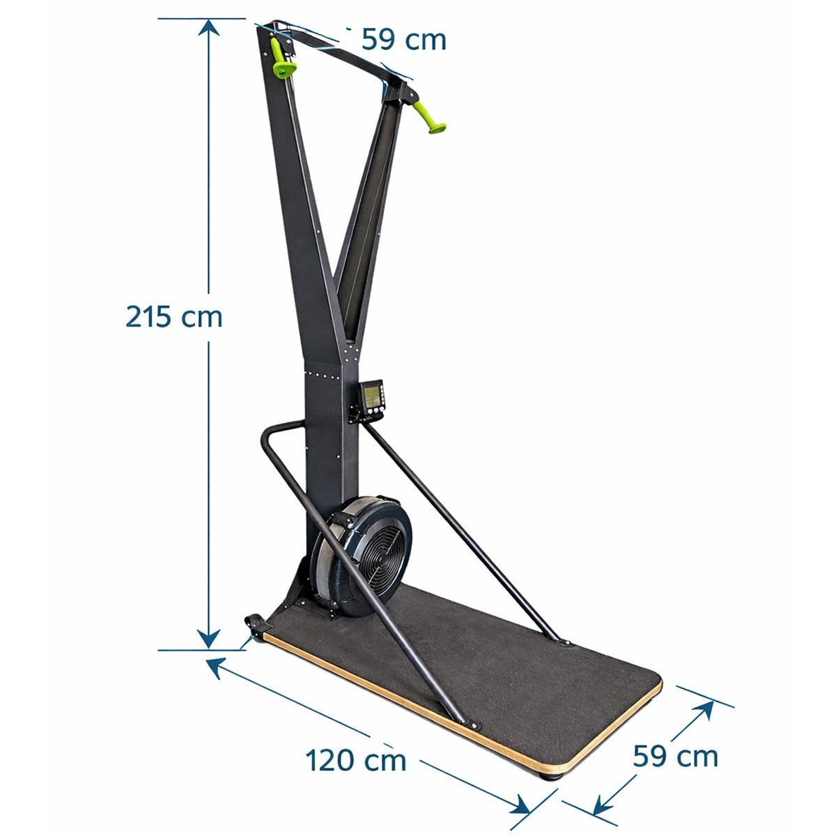 Ski Exercise Machine schwarz