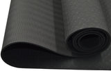Yoga Matte schwarz 183 x 61 x 0,4cm